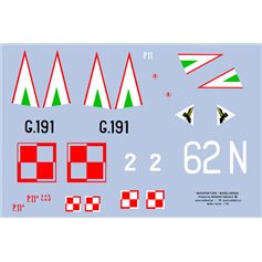 Weikert 1:72 Decals for PZL P.11A 