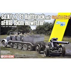 Dragon 1:35 Sd.Kfz.7 8(t) HALF-TRACK and s.FH.18 HOWITZER