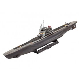 Revell 1:350 U-Boot Type VIIC/41 - MODEL SET - z farbami