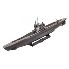 Revell 1:350 U-Boot Type VIIC/41 - MODEL SET - w/paints 