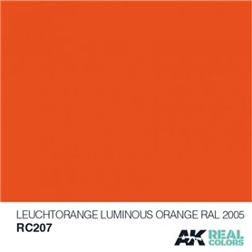 AK Real Colors RC207 Leuchtorange-Luminous Orange RAL 2005 10ml
