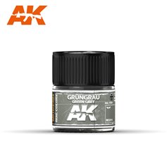 AK Interactive REAL COLORS RC211 Grungrau - Green Grey - RAL 7009 MODERN - 10ml