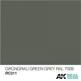 AK Real Colors RC211 Grüngrau-Green Grey RAL 7009 (MODERN) 10ml