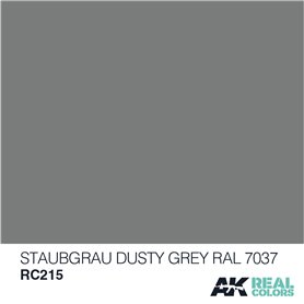 AK Real Colors RC215 Staubgrau-Dusty Grey RAL 7037 10ml