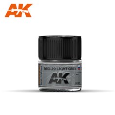 AK Interactive REAL COLORS RC337 MIG-29 Light Grey - 10ml 