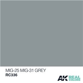 AK Real Colors RC336 MIG-25/MIG-31 Grey 10ml