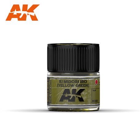 AK Real Colors RC333 Ki Midori Iro (Yellow-Green) 10ml