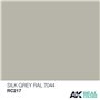 AK Interactive REAL COLORS RC217 Seidengrau - Silk Grey - RAL 7044 - 10ml