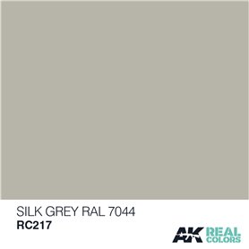 AK Interactive REAL COLORS RC217 Seidengrau - Silk Grey - RAL 7044 - 10ml