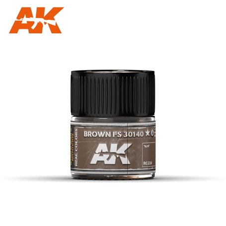 AK Interactive REAL COLORS RC224 Brown - FS 30140 - 10ml