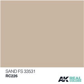 AK Interactive REAL COLORS RC226 Sand - FS 33531 - 10ml