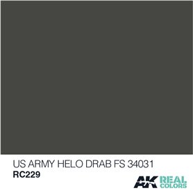 AK Real Colors RC229 US Army Helo Drab FS 34031 10ml