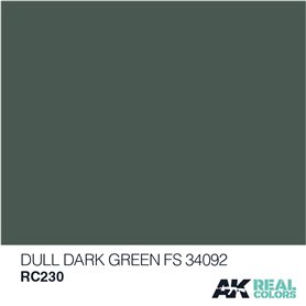 AK Real Colors RC230 Dull Dark Green FS 34092 10ml
