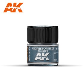 AK Interactive REAL COLORS RC234 Aggressor Blue - FS 35109 - 10ml