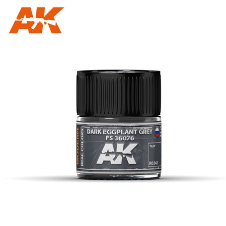 AK Real Colors RC242 Dark Eggplant Grey FS 36076 10ml