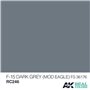 AK Interactive REAL COLORS RC246 F-15 Dark Grey - MOD EAGLE - FS 36176 - 10ml