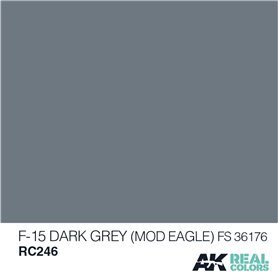AK Interactive REAL COLORS RC246 F-15 Dark Grey - MOD EAGLE - FS 36176 - 10ml
