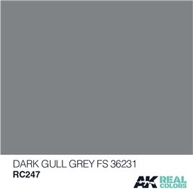 AK Interactive REAL COLORS RC247 Dark Gull Grey - FS 36231 - 10ml