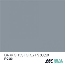 AK Interactive REAL COLORS RC251 Dark Ghost Grey - FS 36320 - 10ml
