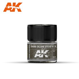 AK Interactive REAL COLORS RC259 Dark Olive Drab 41 - 10ml 