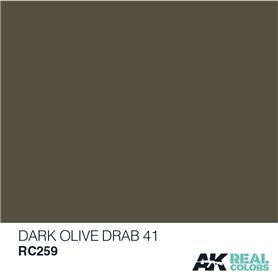 AK Real Colors RC259 Dark Olive Drab 41 10ml