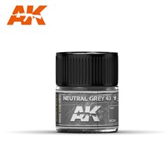 AK Interactive REAL COLORS RC261 Neutral Grey 43 - 10ml 