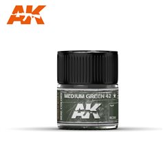 AK Interactive REAL COLORS RC260 Medium Green 42 - 10ml