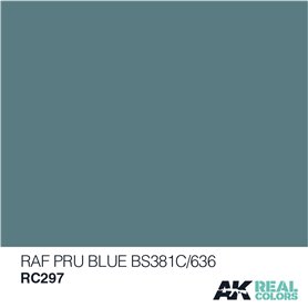 AK Interactive REAL COLORS RC297 RAF Pru Blue - BS381C/636 - 10ml