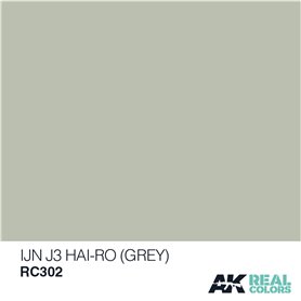 AK Interactive REAL COLORS RC302 IJN J3 HAI-IRO - Grey - 10ml