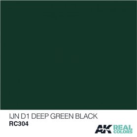 AK Interactive REAL COLORS RC304 IJN D1 - Deep Green Black - 10ml