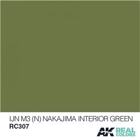 AK Real Colors RC307 IJN M3 (N) NAKAJIMA Interior Green 10ml