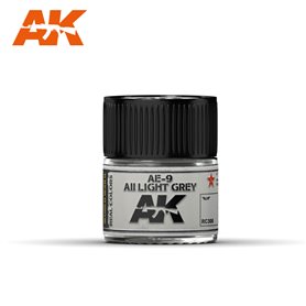 AK Interactive REAL COLORS RC308 AE-9 / AII Light Grey - 10ml