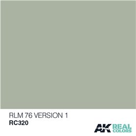 AK Interactive REAL COLORS RC320 RLM 76 - Version 1 - 10ml