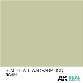 AK Interactive REAL COLORS RC322 RLM 76 - Late War Variation - 10ml