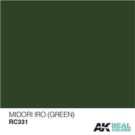 AK Interactive REAL COLORS RC331 Midori Iro - Green - 10ml