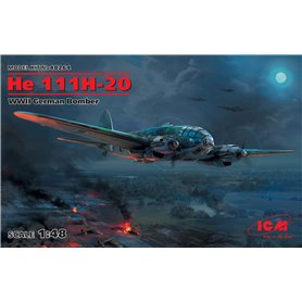 ICM 1:48 Heinkel He-111 H-20 - WWII GERMAN BOMBER