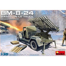 Mini Art 1:35 BM-8-24 BASED ON 1.5T TRUCK