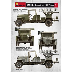 Mini Art 1:35 BM-8-24 BASED ON 1.5T TRUCK