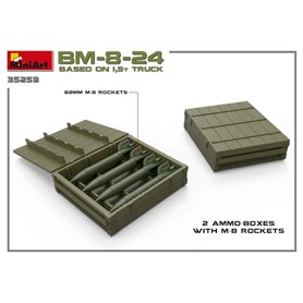 Mini Art 1:35 BM-8-24 BASED ON 1.5T TRUCK