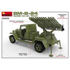 Mini Art 1:35 BM-8-24 BASED ON 1.5T TRUCK