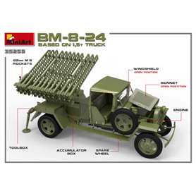 Mini Art 1:35 BM-8-24 BASED ON 1.5T TRUCK