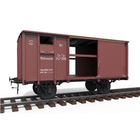 Mini Art 1:35 Railway Cover GoodsWagon 18t NTV TYPE