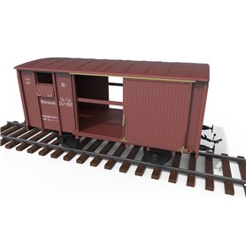 Mini Art 1:35 Railway Cover GoodsWagon 18t NTV TYPE