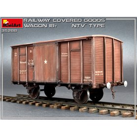 Mini Art 1:35 Railway Cover GoodsWagon 18t NTV TYPE