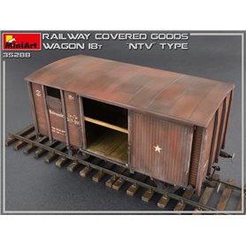 Mini Art 1:35 Railway Cover GoodsWagon 18t NTV TYPE