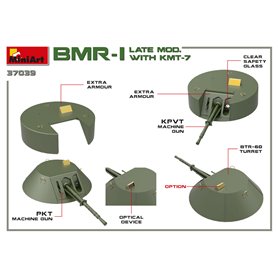 Mini Art 1:35 BMR-1 późna wersja z KMT-7