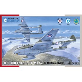 Special Hobby 1:72 DH-100 Vampire FB Mk.52 - OVER NORTHERN SKIES
