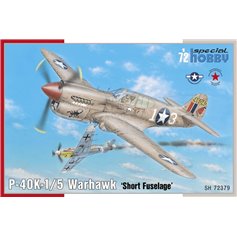 Special Hobby 1:72 Curtiss P-40K Warhawk - SHORT TAIL