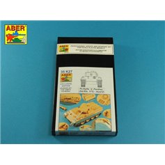 ABER 1:35 Set of accessories for Pz.Kpfw.V Ausf.D Panther - EXCLUSIVE EDITION 