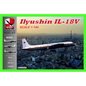 Big Model 1:144 Ilyushin Il-18V German European Airways